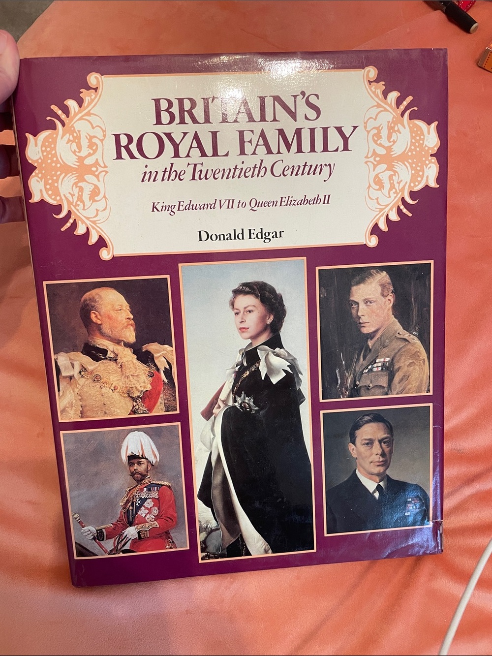 Britain's Royal Family in the Twentieth Century - Donald Edgar (Purple Cover)